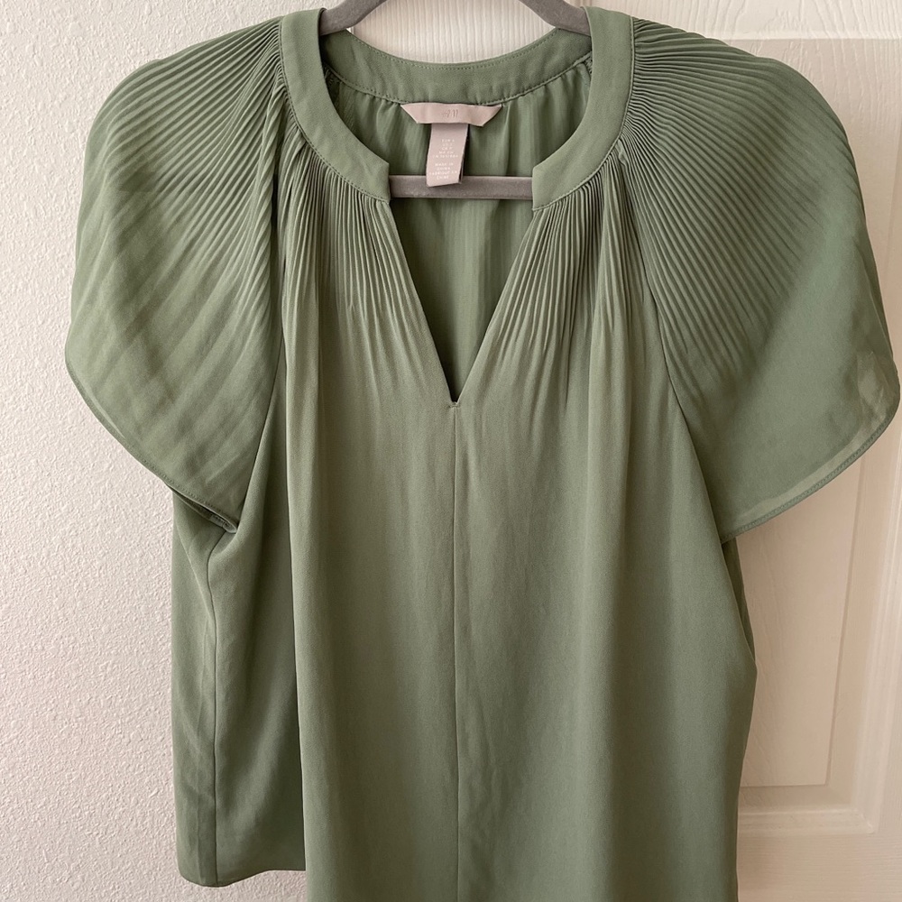 Green H&M Blouse